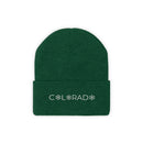 Colorado Beanie - Adult Embroidered Colorado Flag Knit Hat-1