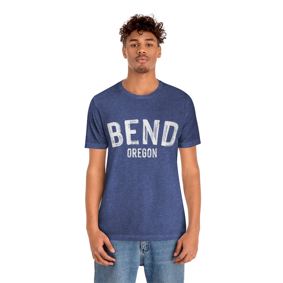 Bend, Oregon Shirt - Paint Text Unisex Bend T-Shirt