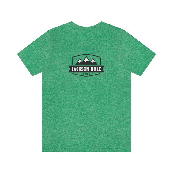 Jackson Hole, Wyoming T-Shirt - Altitude Badge Unisex Jackson Hole Shirt