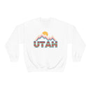 Utah Sweatshirt Mountain - Retro Unisex Mountain-1