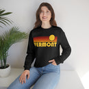 Vermont Sweatshirt - Retro Sunset Unisex-14