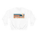 Wyoming Sweatshirt - Retro Mountain Unisex-1