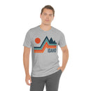 Idaho T-Shirt - Retro Mountain Unisex Idaho Shirt-41