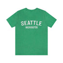 Seattle, Washington Shirt - Paint Text Unisex Seattle T-Shirt-10