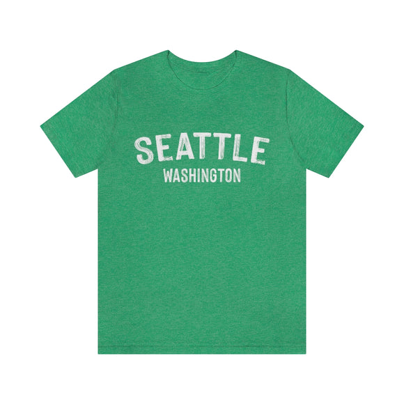 Seattle, Washington Shirt - Paint Text Unisex Seattle T-Shirt