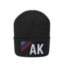 Alaska Beanie - Adult Embroidered Retro Alaska Knit Hat-10