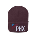 Phoenix, Arizona Beanie - Adult Embroidered Retro Phoenix Knit Hat-18