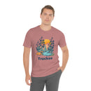 Truckee, California T-Shirt - Mountain Illustration Unisex Truckee Shirt-5