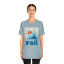 Vail Shirt, Colorado Retro T-Shirt, Colorful Colorado tee, Vail Mountain Shirt-12