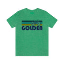 Golden T-Shirt - Retro Mountain Bike Adult Unisex Golden, Colorado T Shirt-1