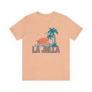 La Jolla, California T-Shirt - Retro Palm Tree & Beach Unisex La Jolla Shirt-37