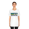 Jackson Hole T-Shirt - Retro Mountain Bike Adult Unisex Jackson Hole, Wyoming T Shirt