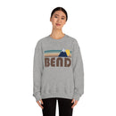 Bend, Oregon Sweatshirt - Fall Retro Mountain Unisex Crewneck Bend Sweatshirt-18
