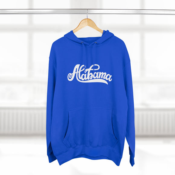 Premium Alabama Hoodie - Script Unisex Sweatshirt