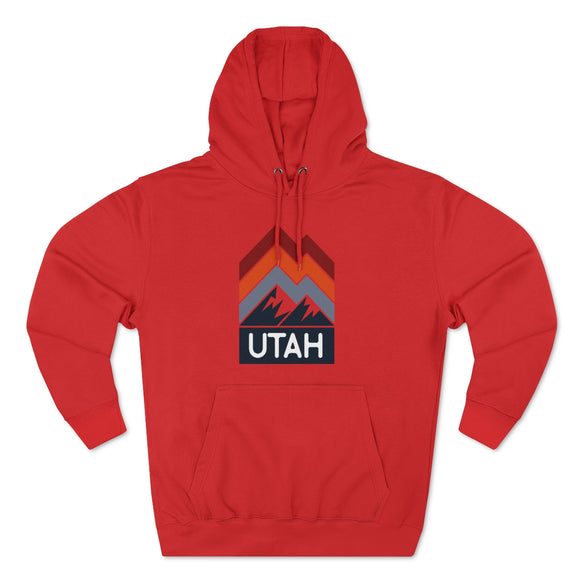 Premium Utah Hoodie - Retro Unisex Sweatshirt