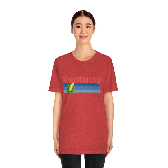 Kentucky T-Shirt - Retro Corn Unisex Kentucky Shirt