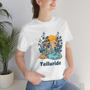 Telluride, Colorado T-Shirt - Mountain Illustration Unisex Telluride Shirt-14