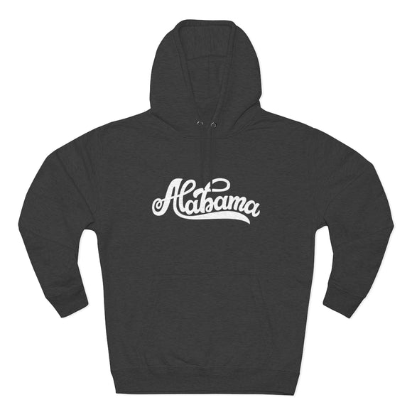 Premium Alabama Hoodie - Script Unisex Sweatshirt