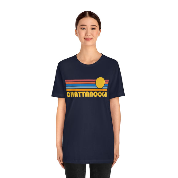 Chattanooga, Tennessee T-Shirt - Retro Sun Unisex Chattanooga T Shirt