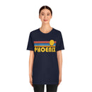 Phoenix, Arizona T-Shirt - Retro Sun Unisex Phoenix T Shirt-14