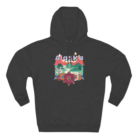 Premium Alaska Hoodie - Boho Unisex Sweatshirt