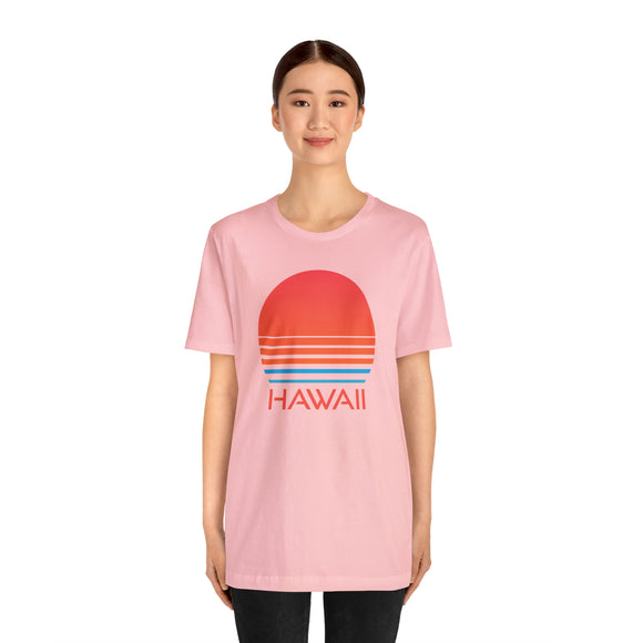 Hawaii T-Shirt - Retro 80s Unisex Hawaii Shirt