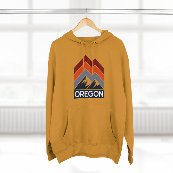 Premium Oregon Hoodie - Retro Unisex Sweatshirt