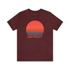 Detroit, Michigan T-Shirt - Retro 80s Unisex Detroit Shirt