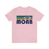 Moab T-Shirt - Retro Mountain Bike Adult Unisex Moab, Utah T Shirt