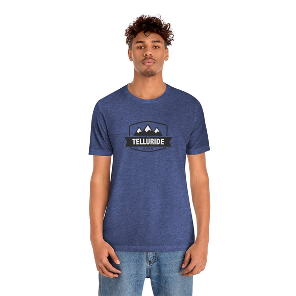 Telluride, Colorado T-Shirt - Altitude Badge Unisex Telluride Shirt