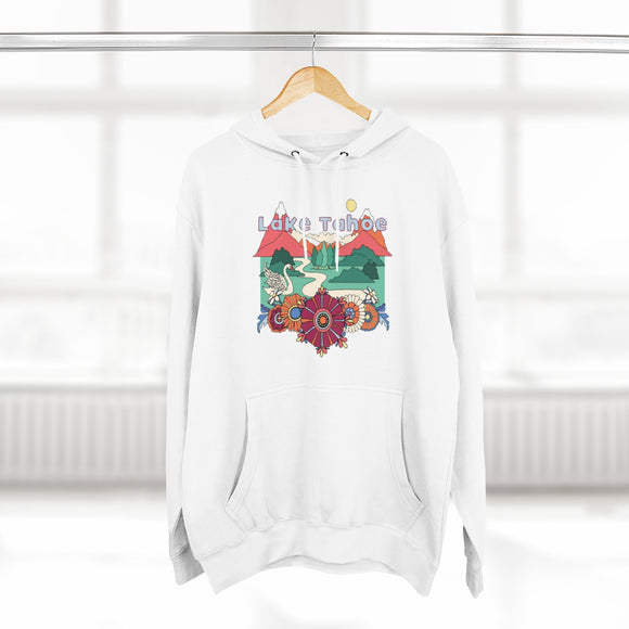 Premium Lake Tahoe, California Hoodie - Boho Unisex Sweatshirt