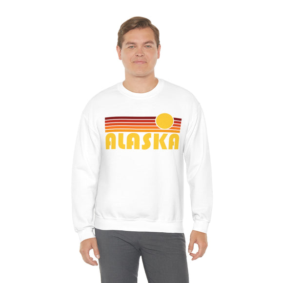 Alaska Sweatshirt - Retro Sunset Unisex
