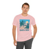 Santa Rosa, California T-Shirt - Retro Palm Tree & Beach Unisex Santa Rosa Shirt