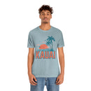 Kauai, Hawaii T-Shirt - Retro Palm Tree & Beach Unisex Kauai Shirt-36