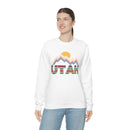 Utah Sweatshirt Mountain - Retro Unisex Mountain-5