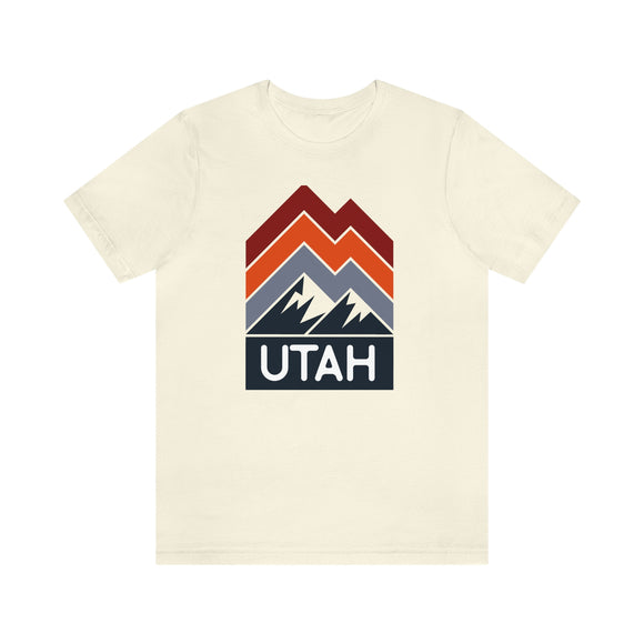 Utah T-Shirt - Retro Mountain Unisex Utah Shirt
