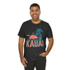 Kauai, Hawaii T-Shirt - Retro Palm Tree & Beach Unisex Kauai Shirt