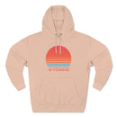 Premium Wyoming Hoodie - Retro 80s Unisex Sweatshirt-1