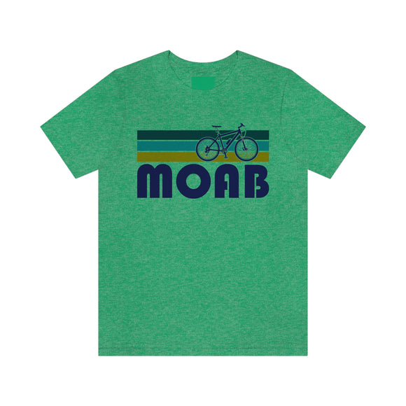 Moab T-Shirt - Retro Mountain Bike Adult Unisex Moab, Utah T Shirt
