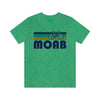 Moab T-Shirt - Retro Mountain Bike Adult Unisex Moab, Utah T Shirt