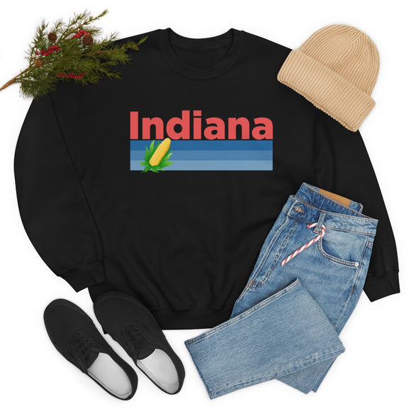 Indiana Sweatshirt - Retro Corn Unisex