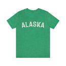 Alaska T-Shirt - Paint Text Unisex Alaska Shirt-1