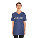 Minnesota T-Shirt - Paint Text Unisex Minnesota Shirt-14