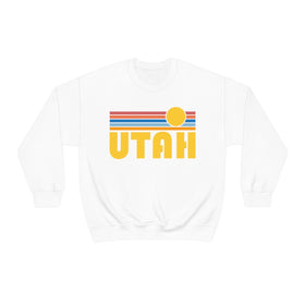 Utah Sweatshirt - Retro Sunrise Unisex
