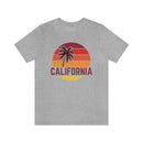 California T-Shirt - Retro Palm Tree Unisex California Shirt-25