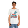 Cancun, Mexico T-Shirt - Retro Palm Tree & Beach Unisex Cancun Shirt