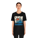 Boulder Shirt, Colorado Retro T-Shirt, Colorful Colorado tee, Boulder Mountain Shirt-8