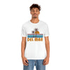 Del Mar, California T-Shirt - Retro Palm Tree Unisex Del Mar Shirt