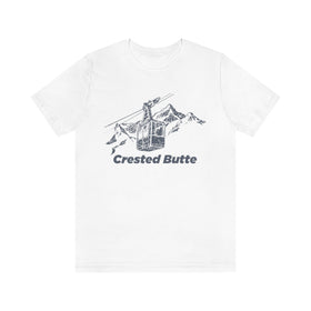 Buy white Crested Butte, Colorado T-Shirt - Retro Unisex Crested Butte T Shirt