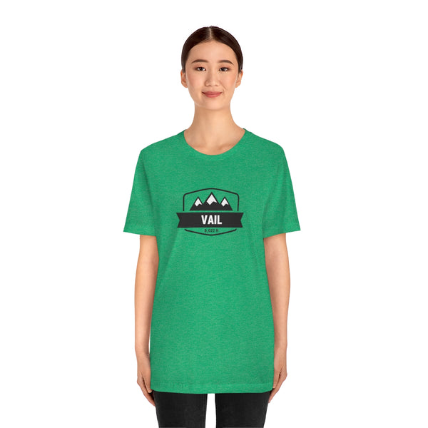 Vail, Colorado T-Shirt - Altitude Badge Unisex Vail Shirt